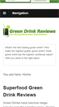 Mobile Screenshot of greendrinkreviews.org